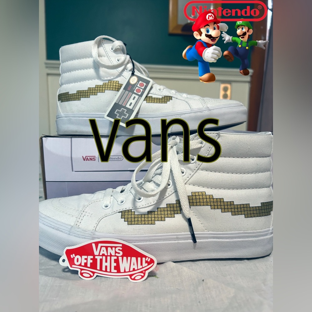 Nintendo Coins Vans with Box
